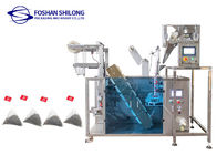 Stehen Sie herauf Shilong-Nylondreieck-Teebeutel-Verpackungsmaschine PLC-Steuerung